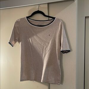 Tommy Hilfiger Women's Beige T-Shirt
